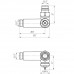 Терморегулируемый кран , G1/2"